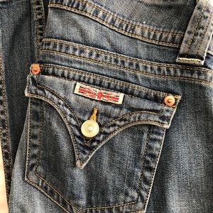 Hudson low rise stretch jeans